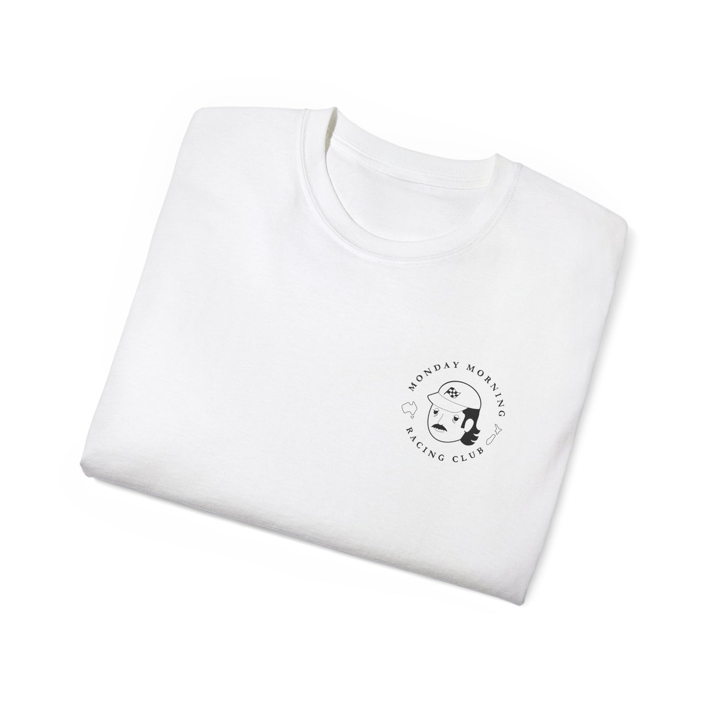 Monday Morning Racing Club Unisex Tee (Dude Logo)