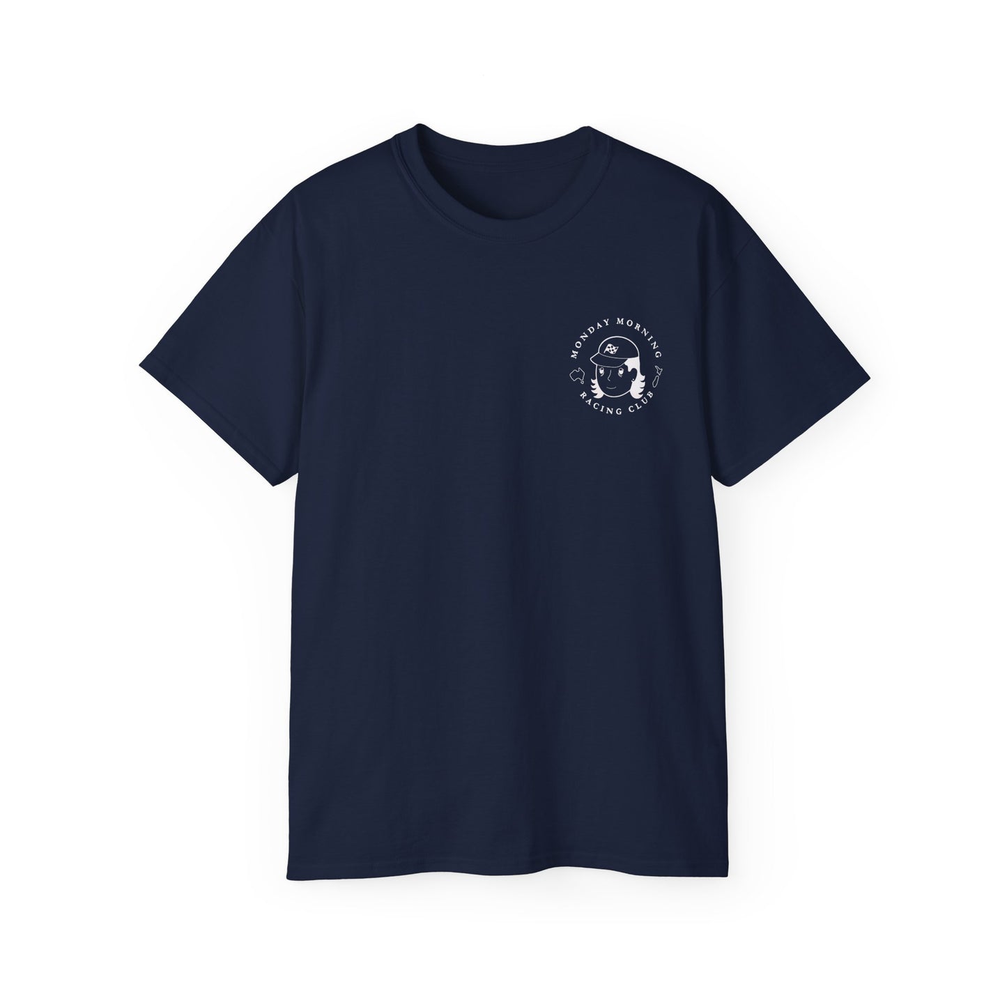 Monday Morning Racing Club Unisex Tee (Lady Logo)