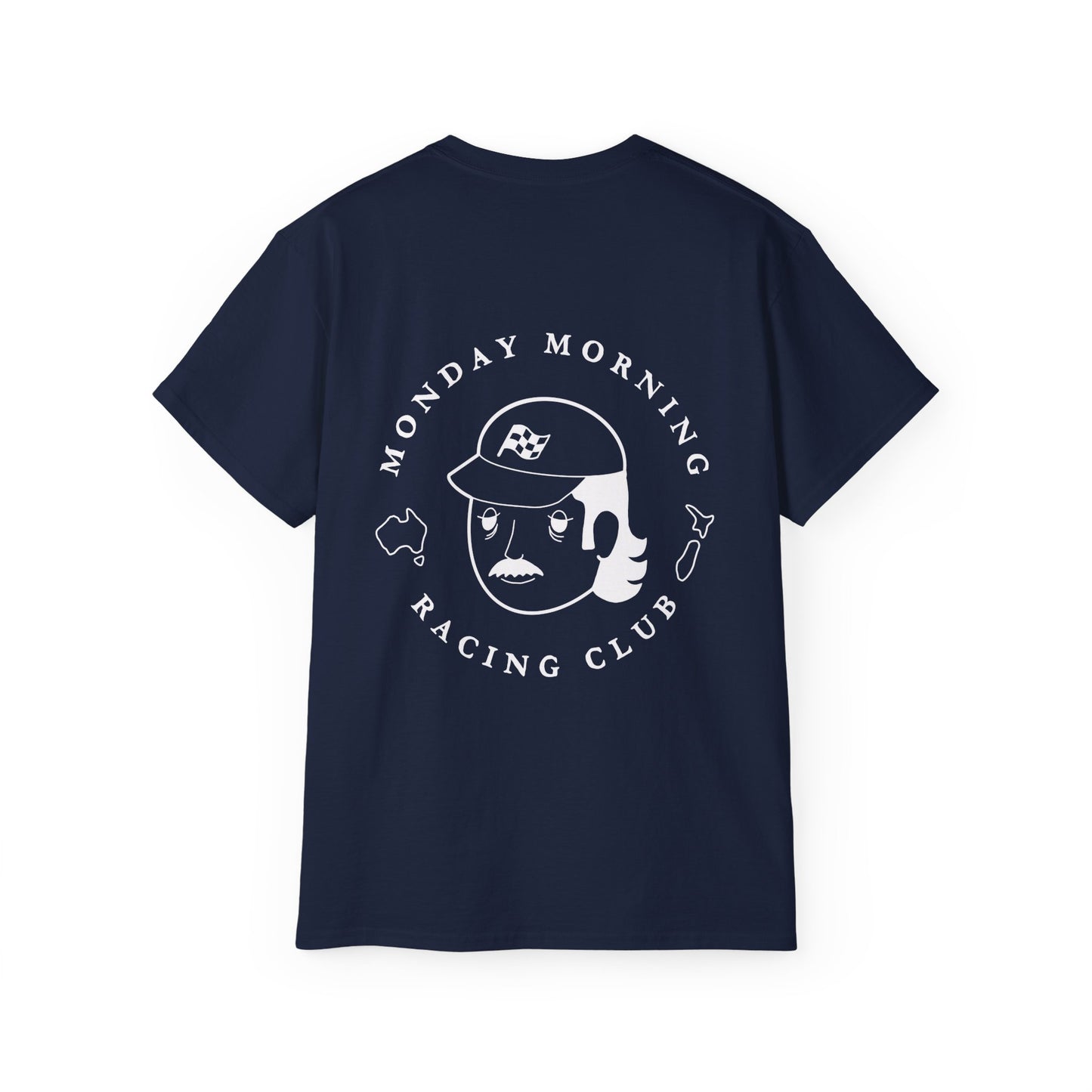 Monday Morning Racing Club Unisex Tee (Dude Logo)