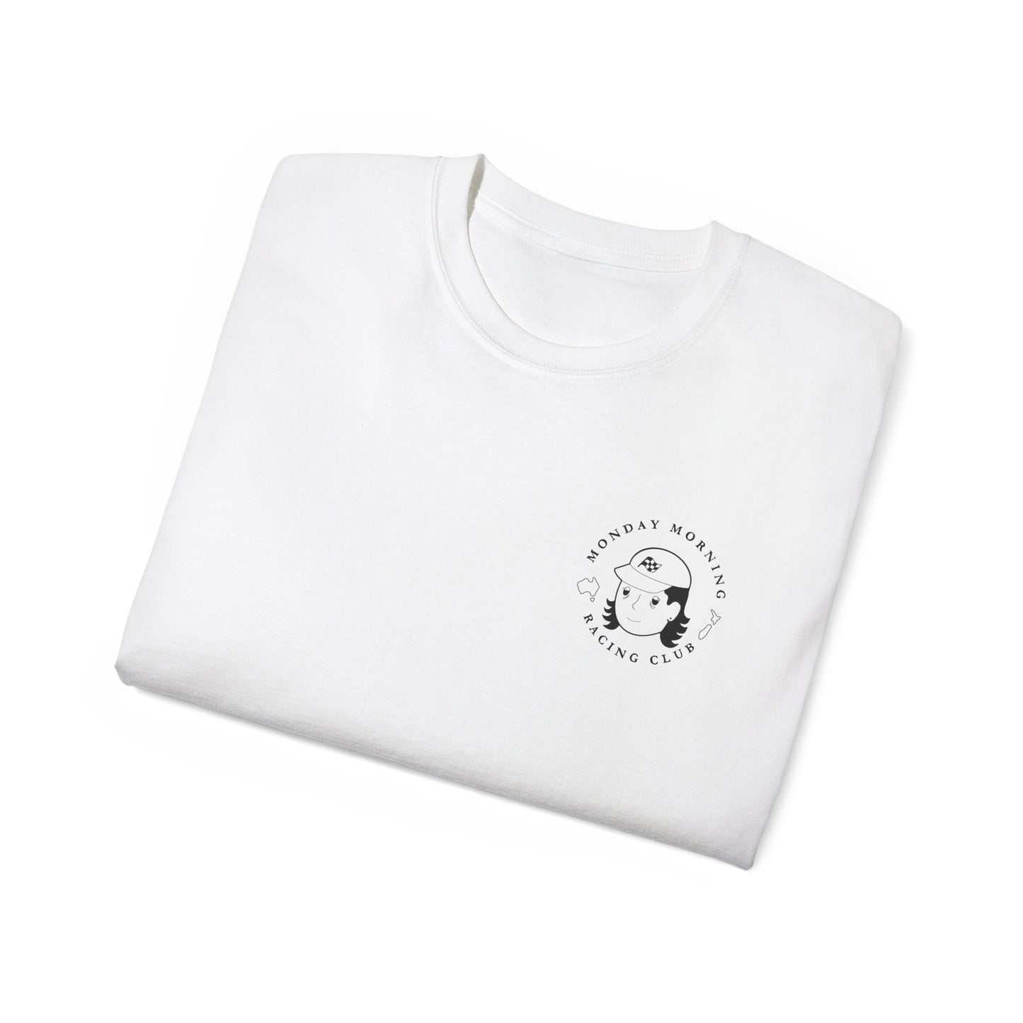 Monday Morning Racing Club Unisex Tee (Lady Logo)