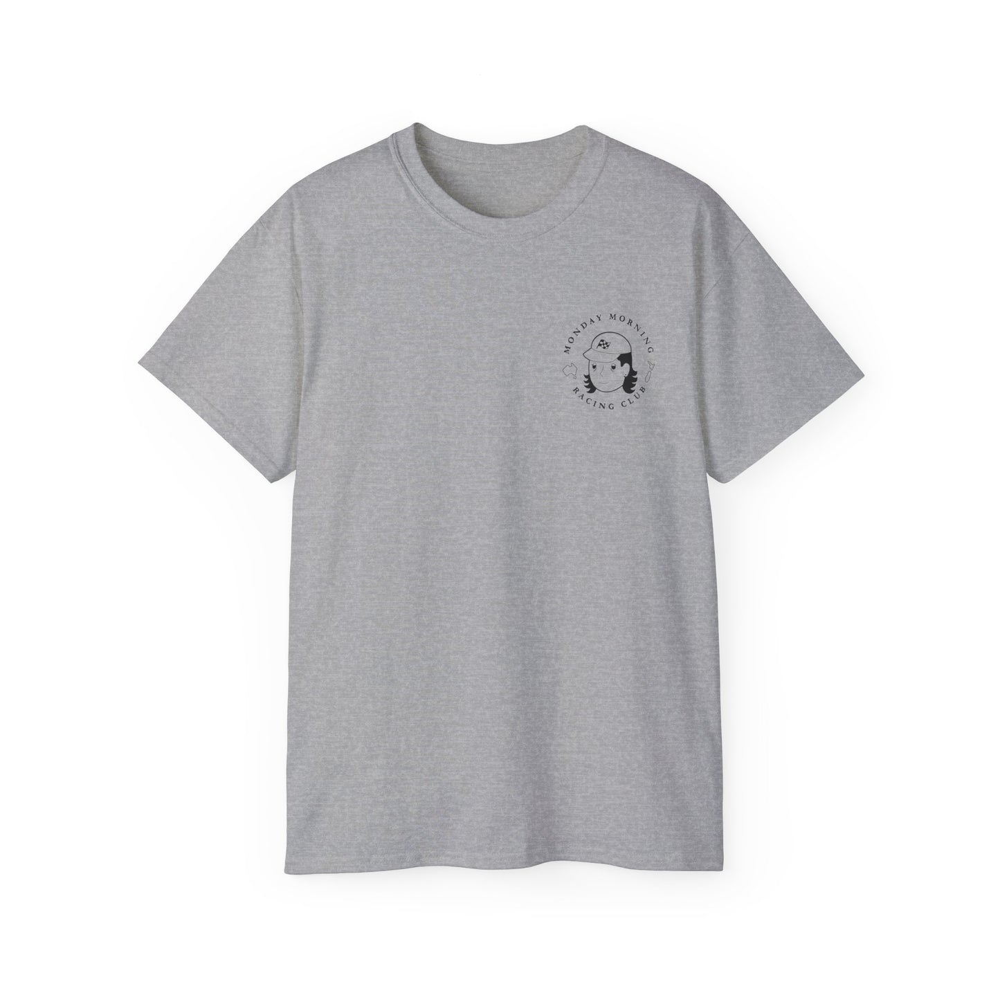 Monday Morning Racing Club Unisex Tee (Lady Logo)