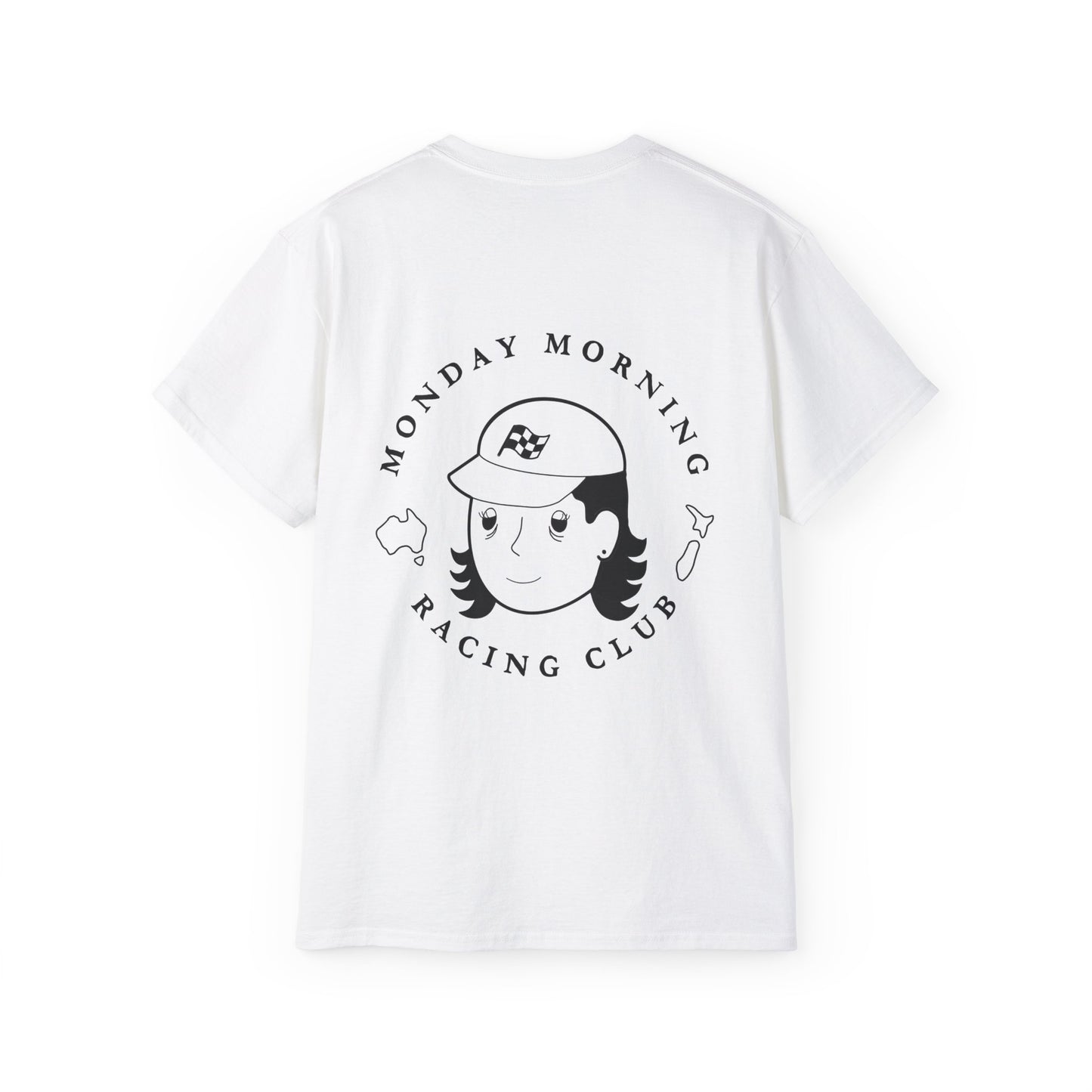 Monday Morning Racing Club Unisex Tee (Lady Logo)