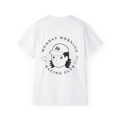 Monday Morning Racing Club Unisex Tee (Lady Logo)