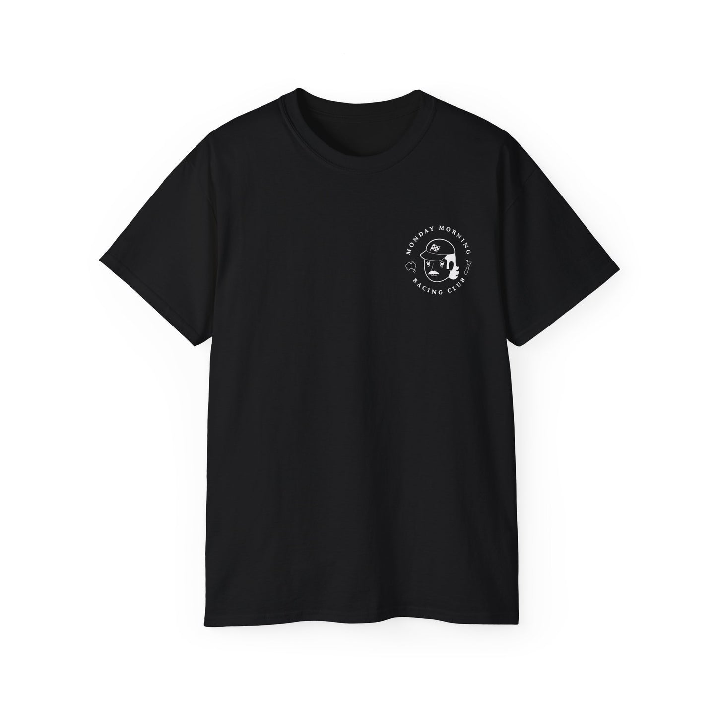 Monday Morning Racing Club Unisex Tee (Dude Logo)