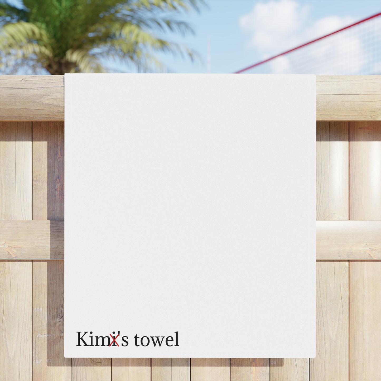 Kim K’s towel