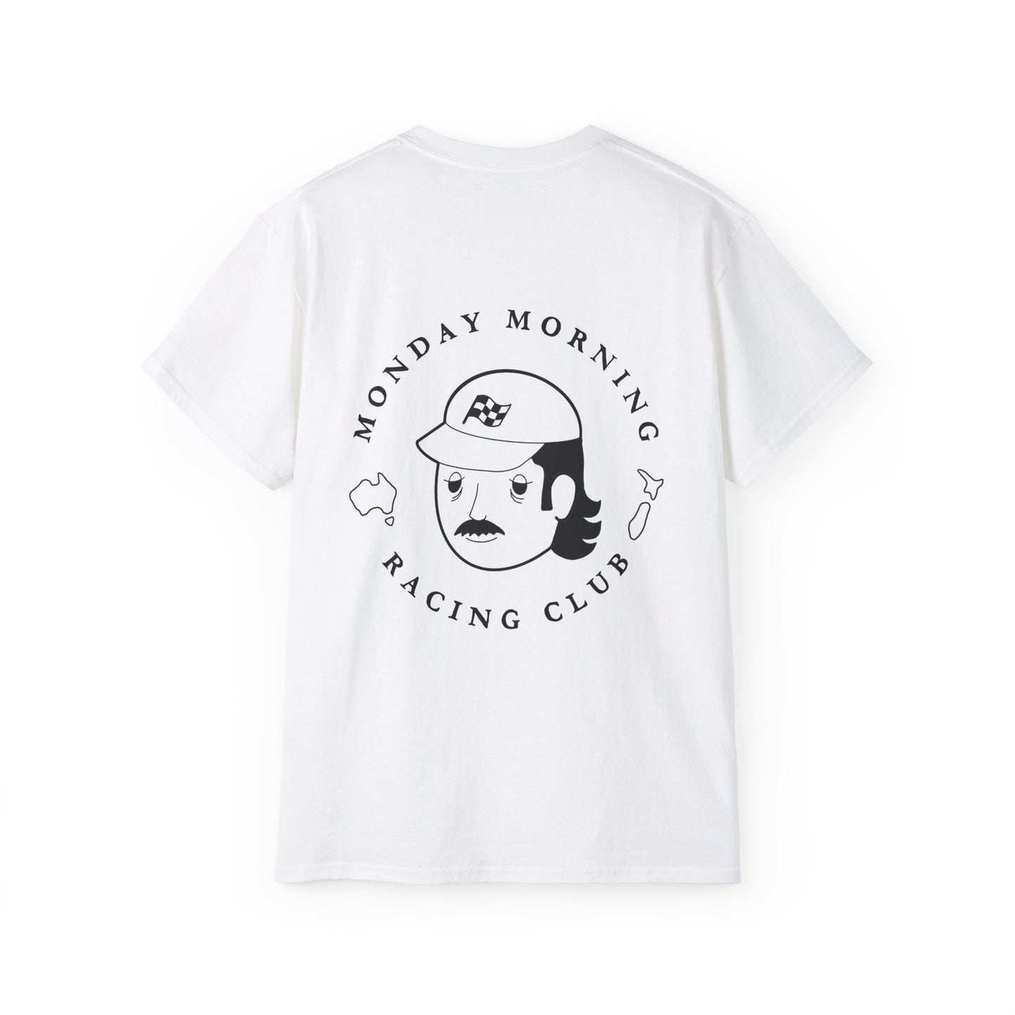Monday Morning Racing Club Unisex Tee (Dude Logo)