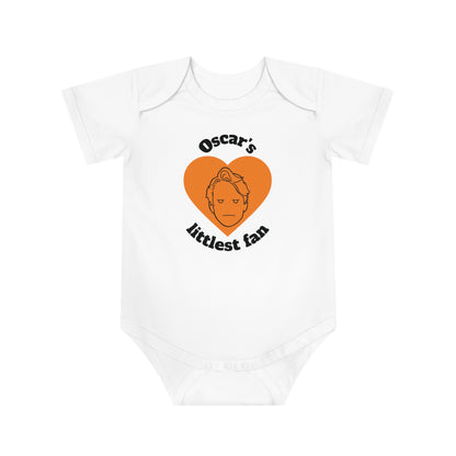 Oscar ‘s Littlest Fan Baby Onesie