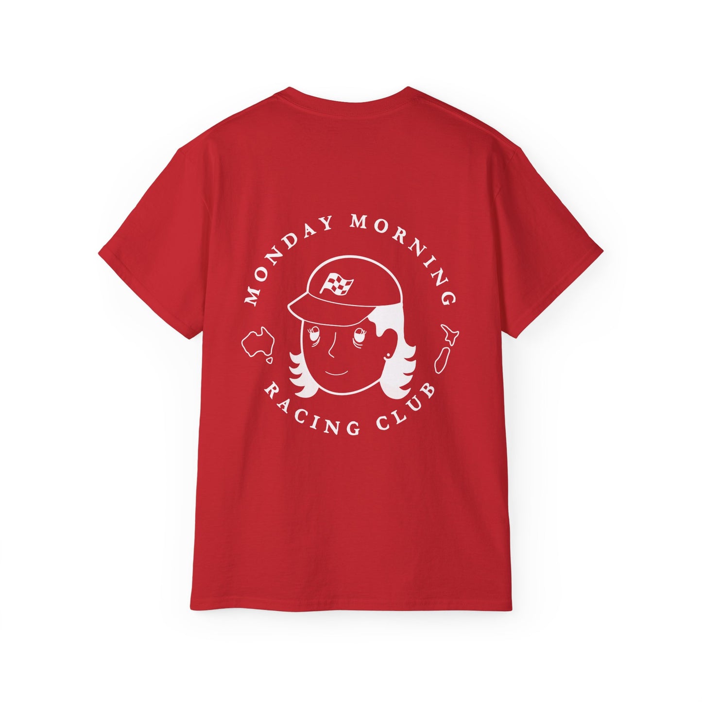Monday Morning Racing Club Unisex Tee (Lady Logo)