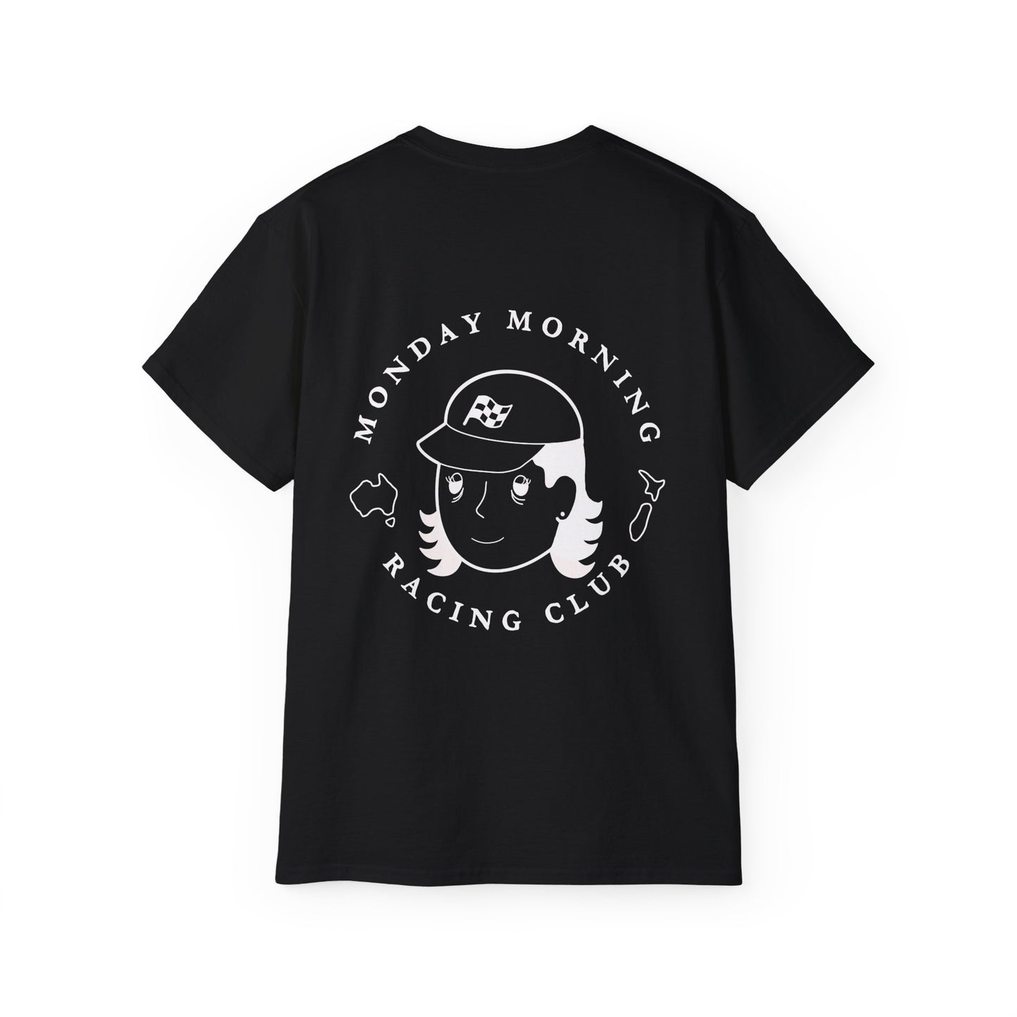 Monday Morning Racing Club Unisex Tee (Lady Logo)