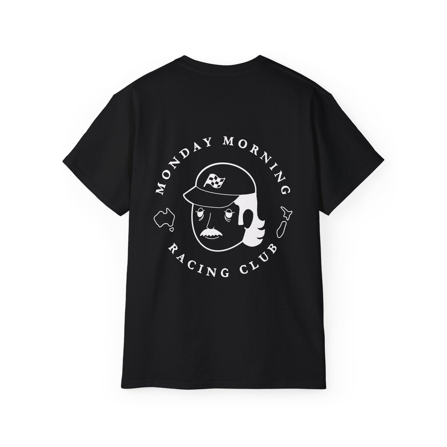 Monday Morning Racing Club Unisex Tee (Dude Logo)