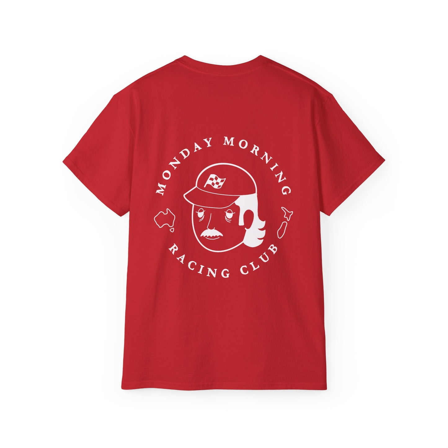 Monday Morning Racing Club Unisex Tee (Dude Logo)